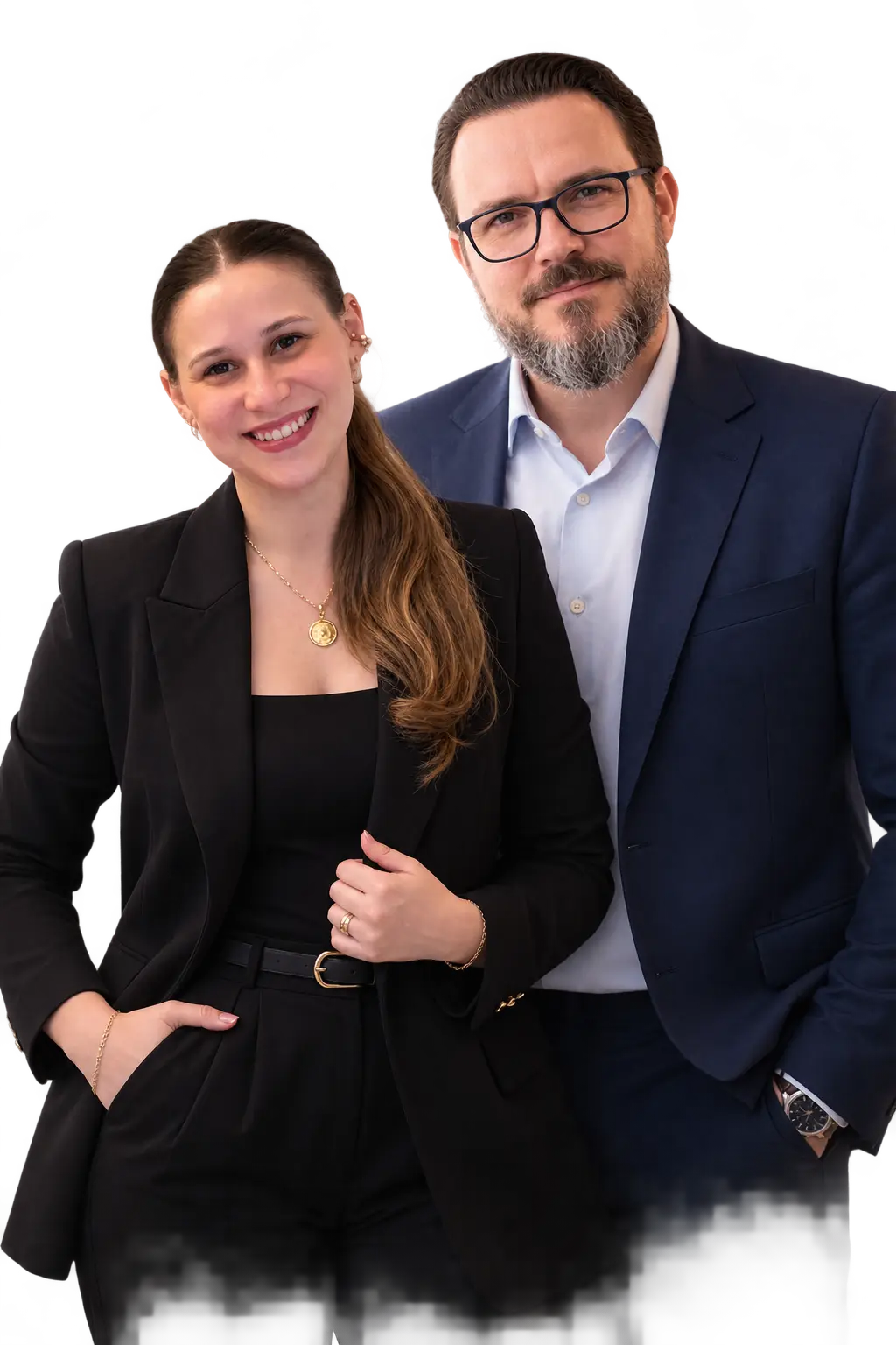 Dra. Júlia e Dr. Clairton em composição institucional